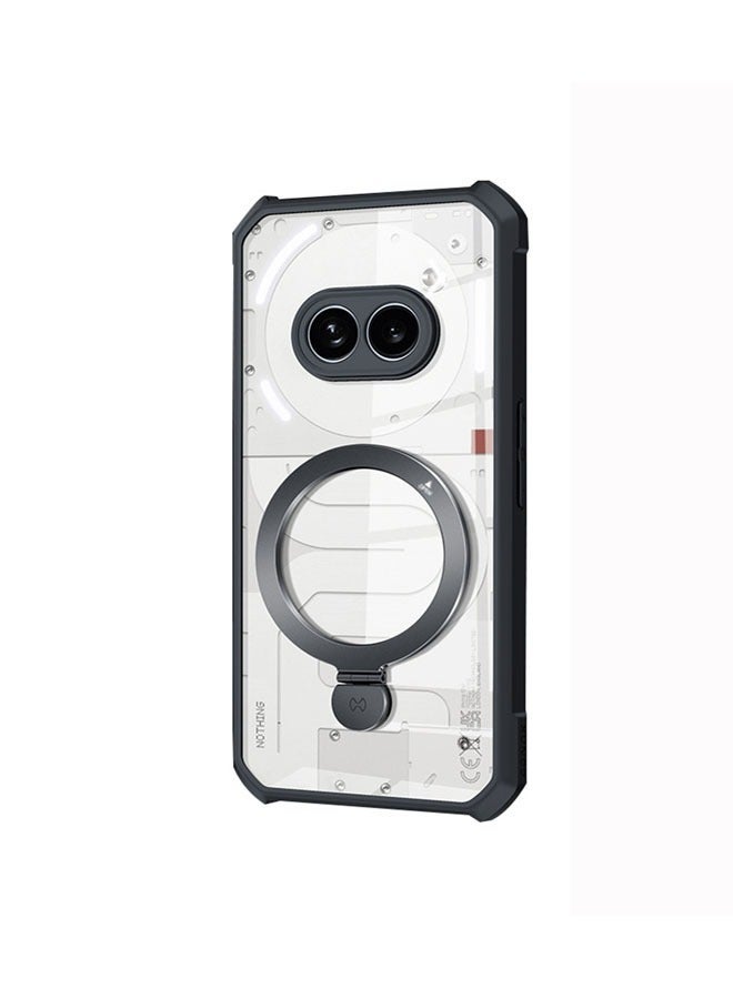 The back case is for the Nothing Phone 2a | Camera protects edge of shock-proof bumper| Acrylic crystal transparent case| Transparent cover - Image 1